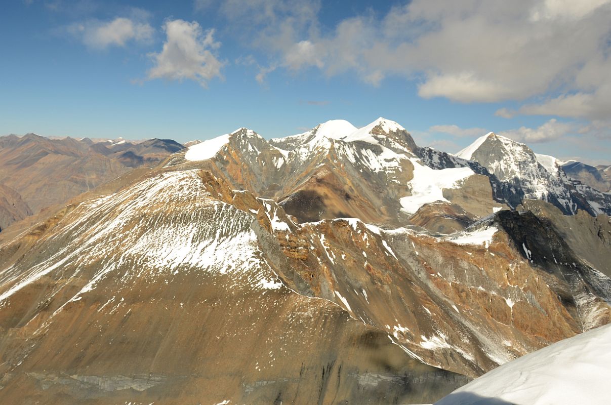 30 Dhampus Peak Summit Panorama Sangdachhe Himal 